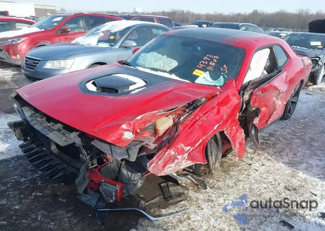 2016 Dodge Challenger R/T Shaker из США, поврежденный, VIN 2C3CDZBT4GH300406